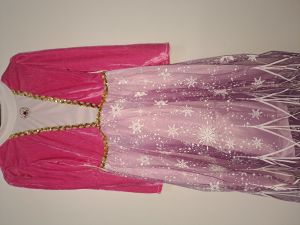 Kids Costumes to Hire - Light Pink Dress  - Velvet Bodice - 7-8 Years